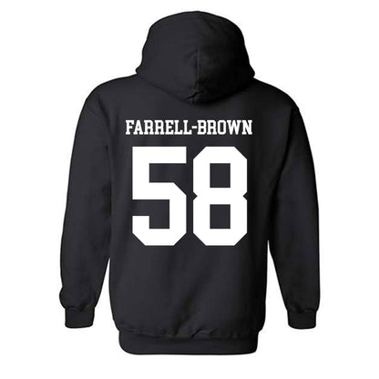 New Haven - NCAA Football : Dante Farrell-Brown - Classic Shersey Hooded Sweatshirt-1