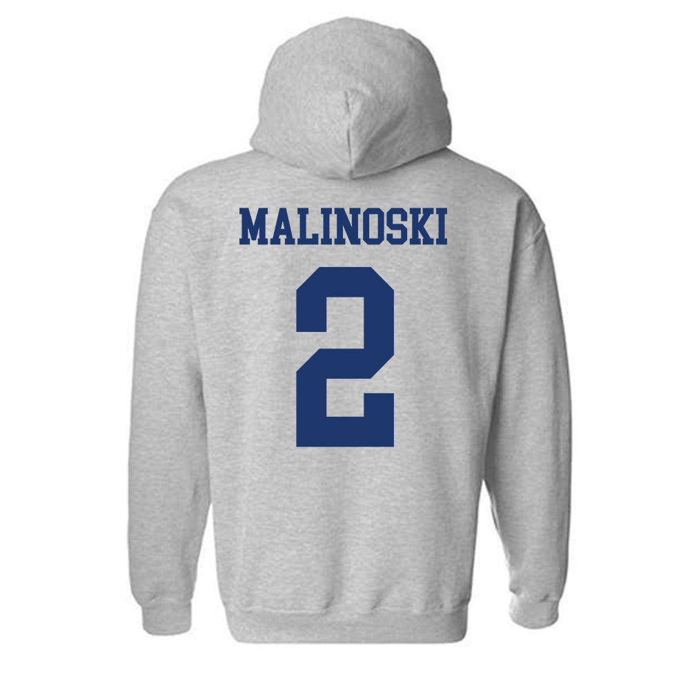 New Haven - NCAA Women's Volleyball : Payton Malinoski - Classic Shersey Hooded Sweatshirt-1