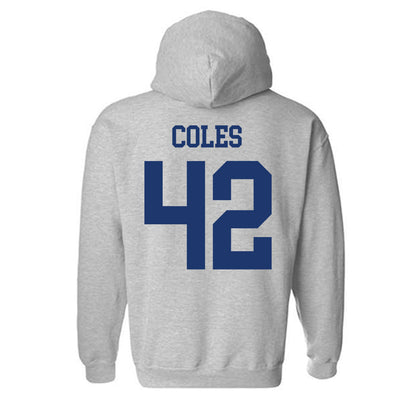 New Haven - NCAA Women's Basketball : Schuyler Coles - Classic Shersey Hooded Sweatshirt-1
