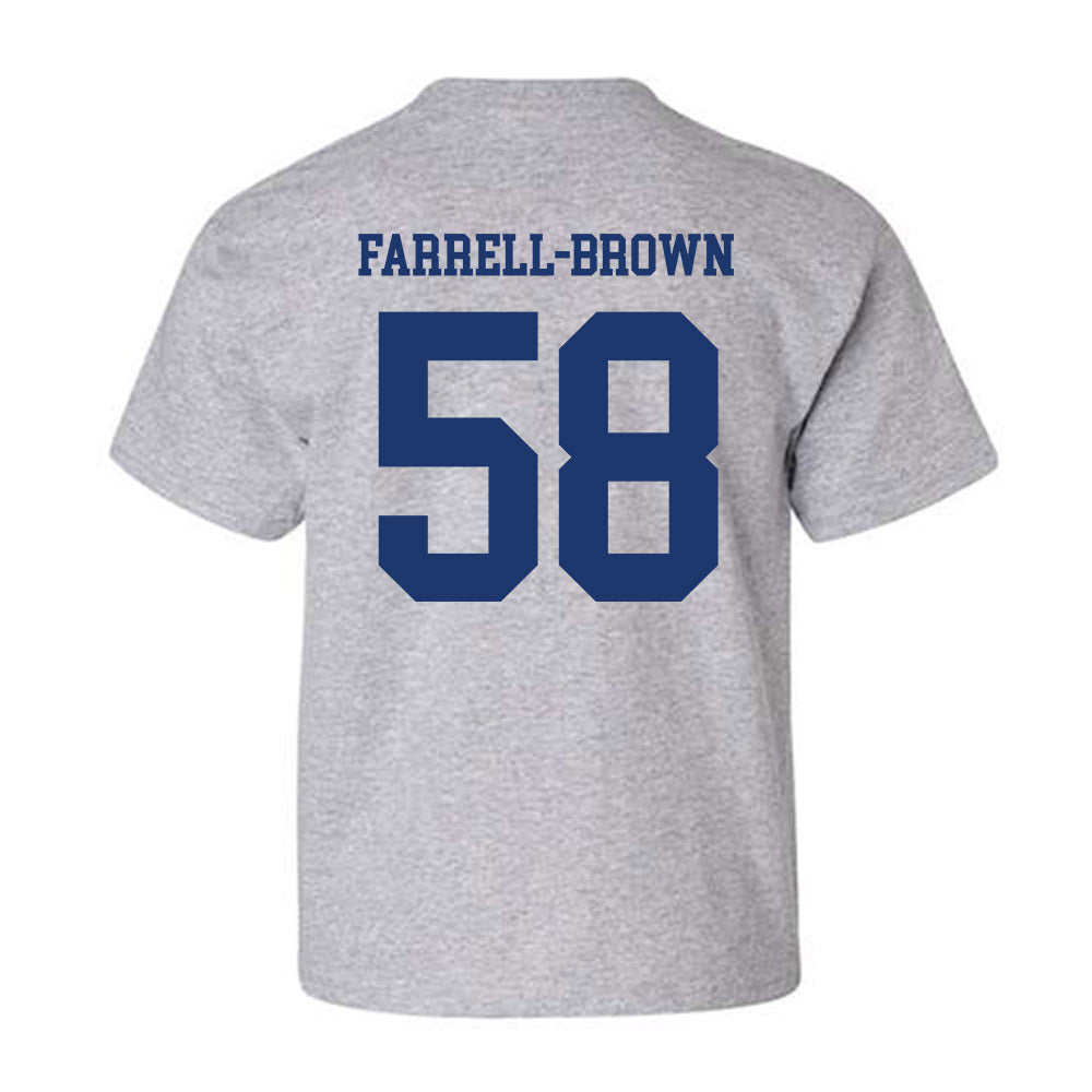 New Haven - NCAA Football : Dante Farrell-Brown - Classic Shersey Youth T-Shirt-1