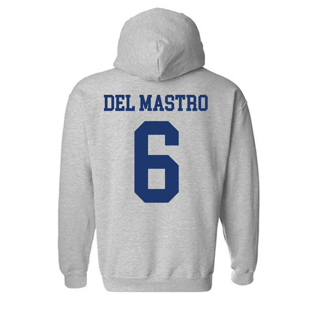 New Haven - NCAA Men's Soccer : Valerio Del Mastro - Classic Shersey Hooded Sweatshirt-1
