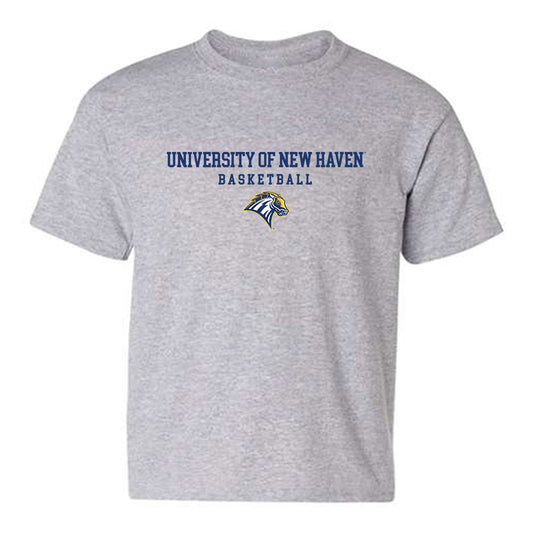New Haven - NCAA Men's Basketball : Justice Hanna - Classic Shersey Youth T-Shirt-0
