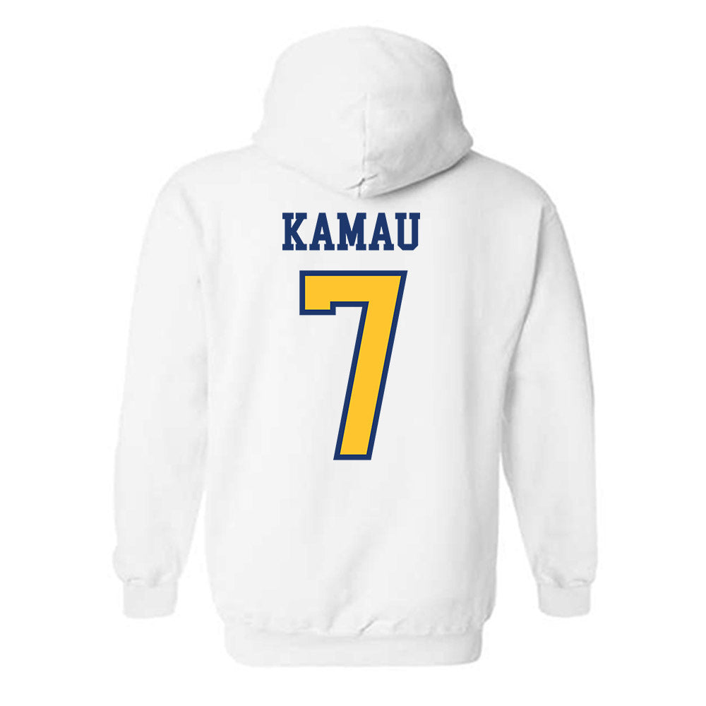 New Haven - NCAA Women's Volleyball : Emma Kamau - Classic Shersey Hooded Sweatshirt-1