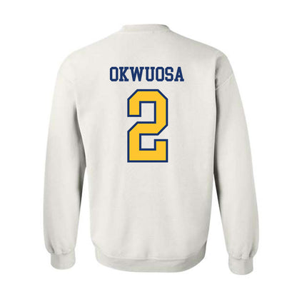 New Haven - NCAA Women's Basketball : Eveani Okwuosa - Classic Shersey Crewneck Sweatshirt-1