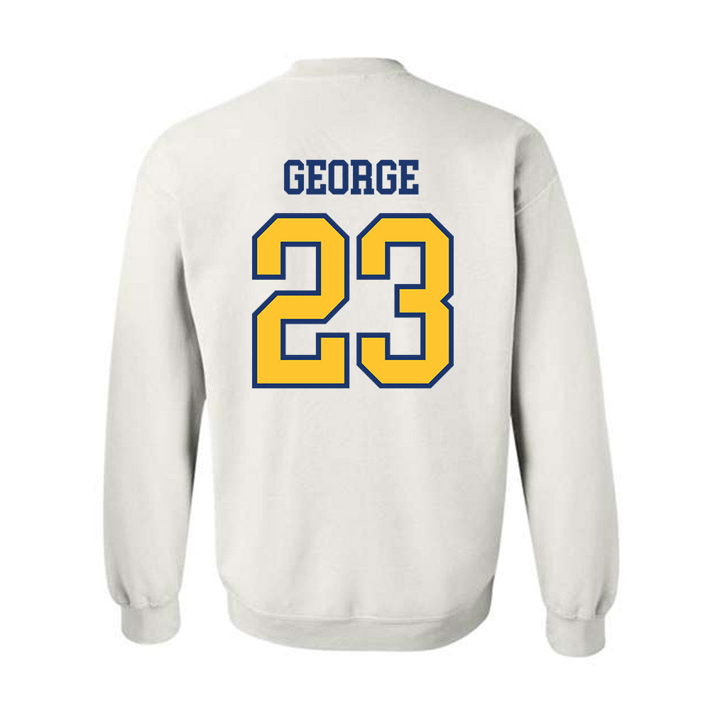 New Haven - NCAA Men's Basketball : Najimi George - Classic Shersey Crewneck Sweatshirt-1