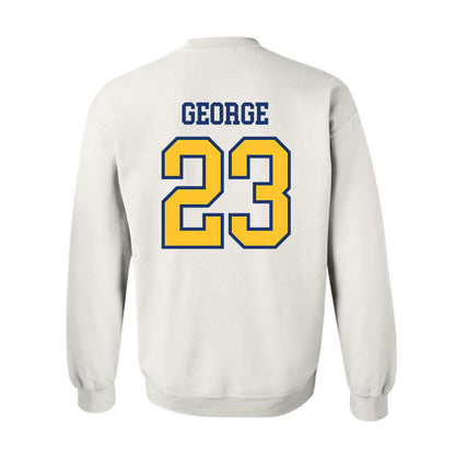 New Haven - NCAA Men's Basketball : Najimi George - Classic Shersey Crewneck Sweatshirt-1