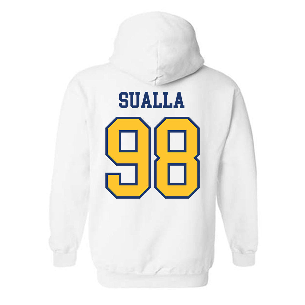 New Haven - NCAA Football : John Sualla - Classic Shersey Hooded Sweatshirt-1