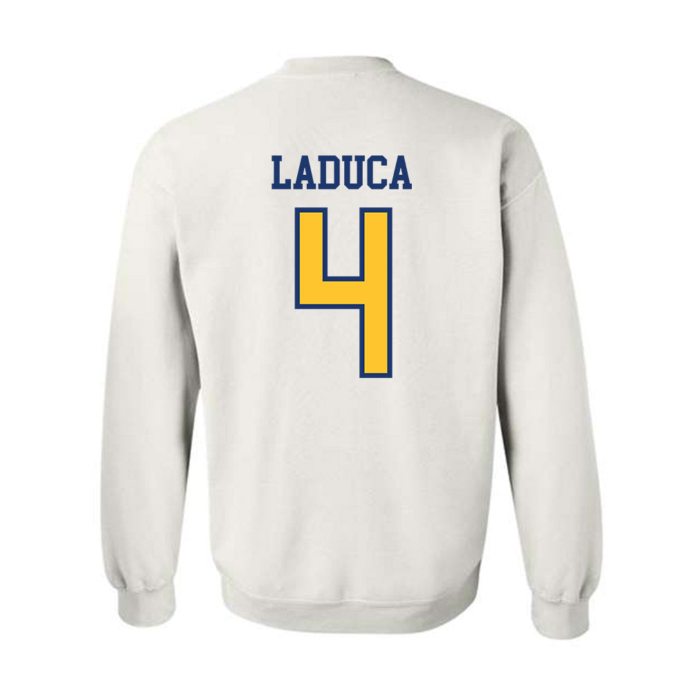 New Haven - NCAA Men's Basketball : Dominick LaDuca - Classic Shersey Crewneck Sweatshirt-1