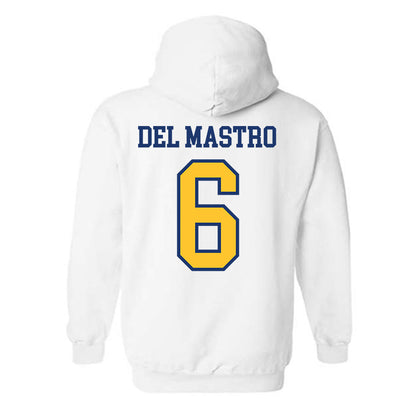 New Haven - NCAA Men's Soccer : Valerio Del Mastro - Classic Shersey Hooded Sweatshirt-1