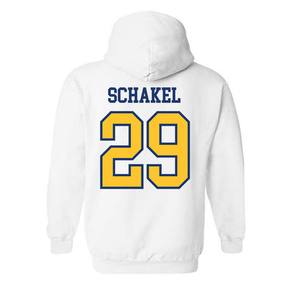 New Haven - NCAA Softball : Carson Schakel - Classic Shersey Hooded Sweatshirt-1