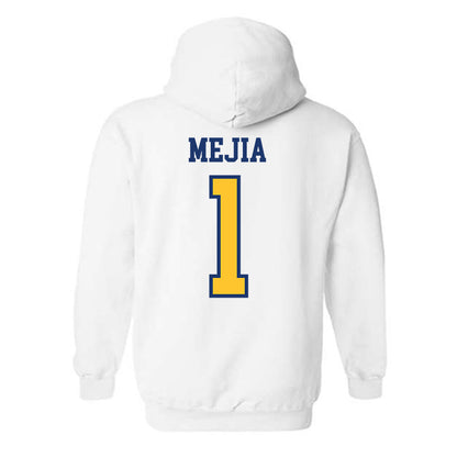 New Haven - NCAA Women's Volleyball : Alejandra Mejia - Classic Shersey Hooded Sweatshirt-1