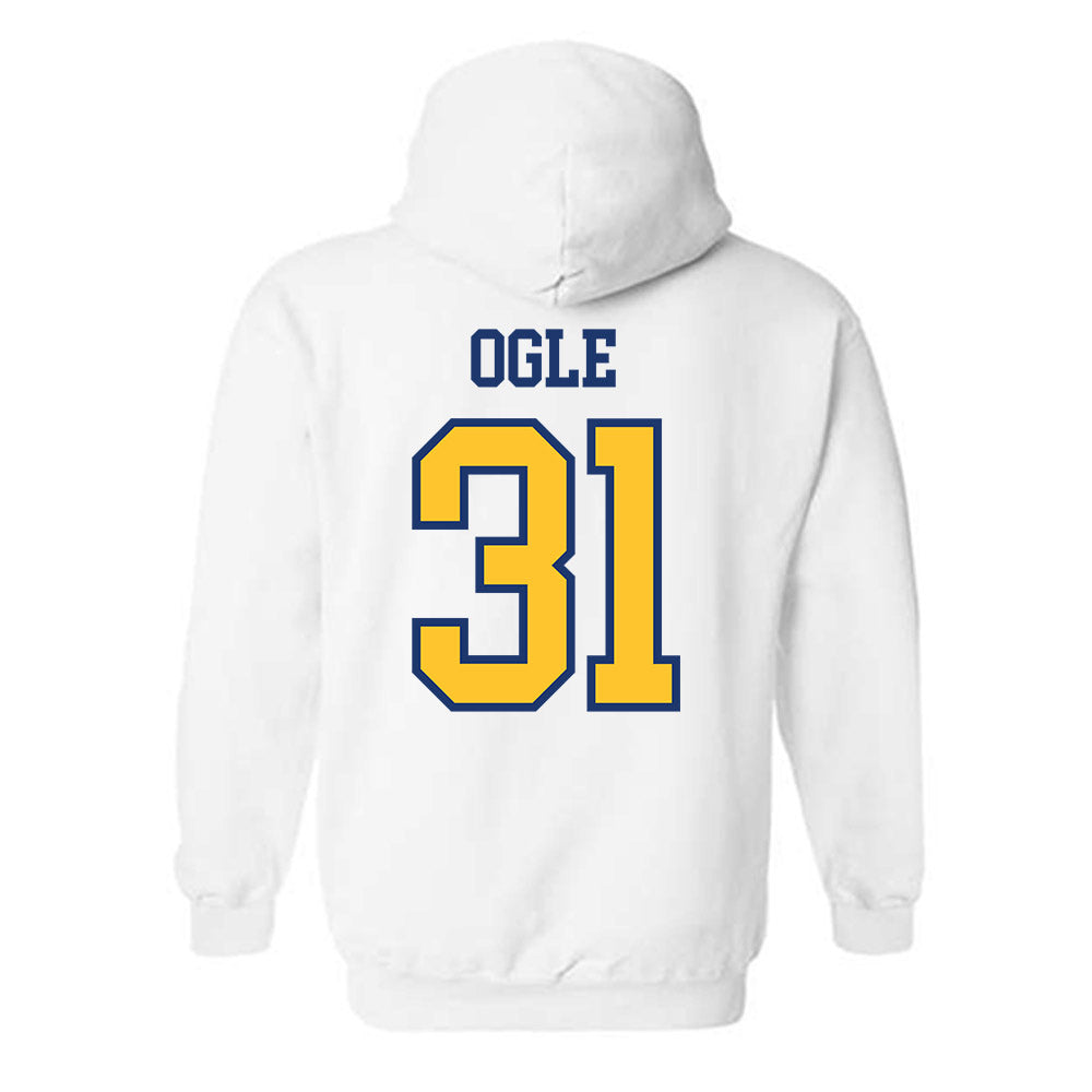 New Haven - NCAA Men's Basketball : Matiss Ogle - Classic Shersey Hooded Sweatshirt-1