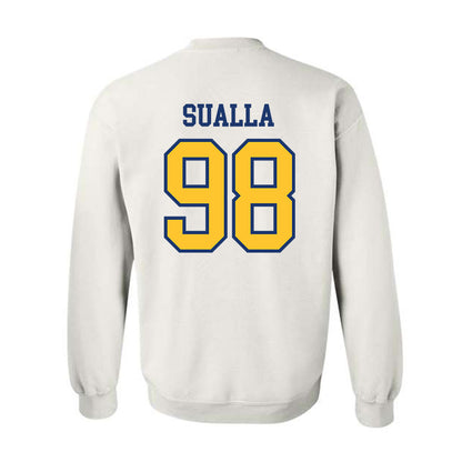 New Haven - NCAA Football : John Sualla - Classic Shersey Crewneck Sweatshirt-1