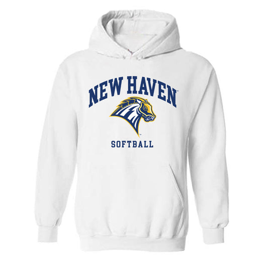 New Haven - NCAA Softball : Bella Chenet - Classic Shersey Hooded Sweatshirt-0