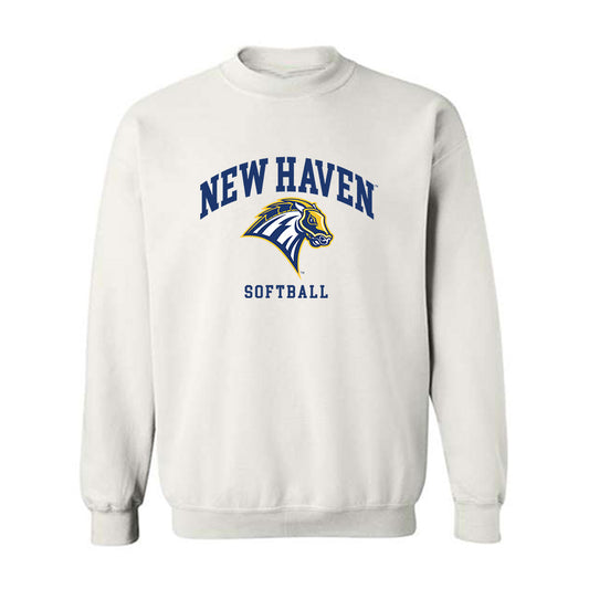 New Haven - NCAA Softball : Jordan Sarka - Classic Shersey Crewneck Sweatshirt-0