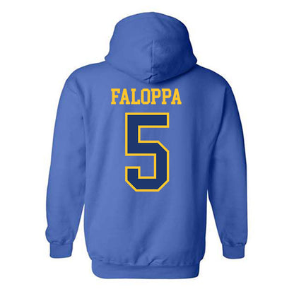 New Haven - NCAA Men's Basketball : Stefano Faloppa - Classic Shersey Hooded Sweatshirt-1