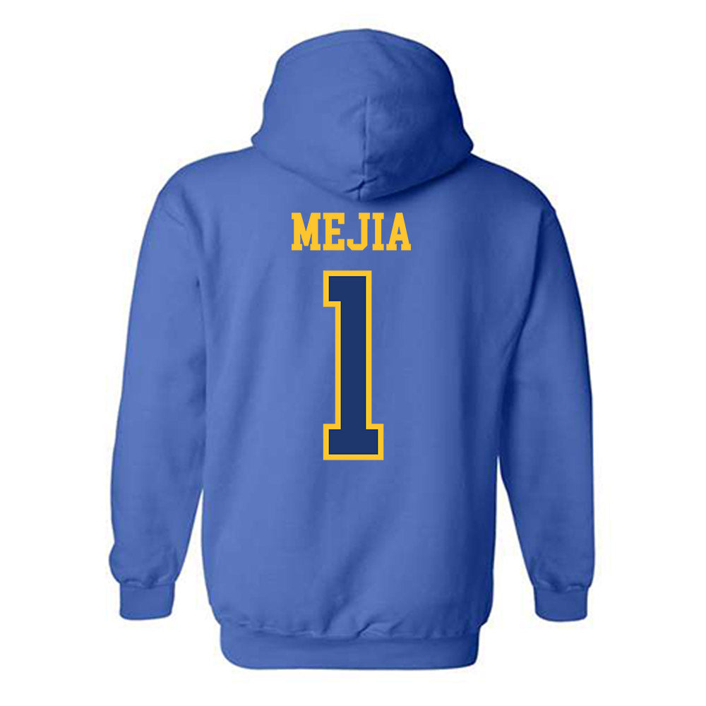 New Haven - NCAA Women's Volleyball : Alejandra Mejia - Classic Shersey Hooded Sweatshirt-1