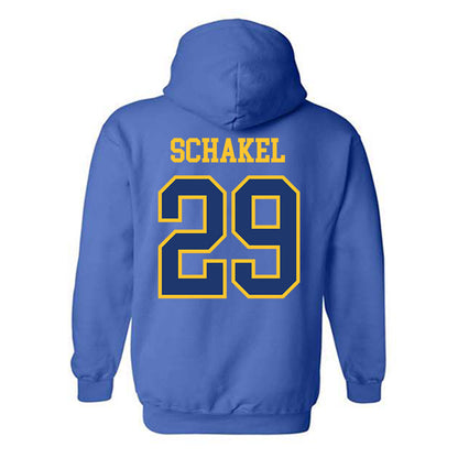 New Haven - NCAA Softball : Carson Schakel - Classic Shersey Hooded Sweatshirt-1
