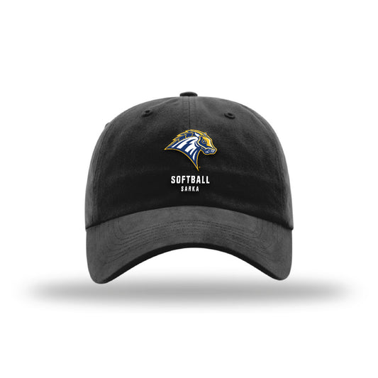 New Haven - NCAA Softball : Jordan Sarka - Suede Garment Washed Twill-0