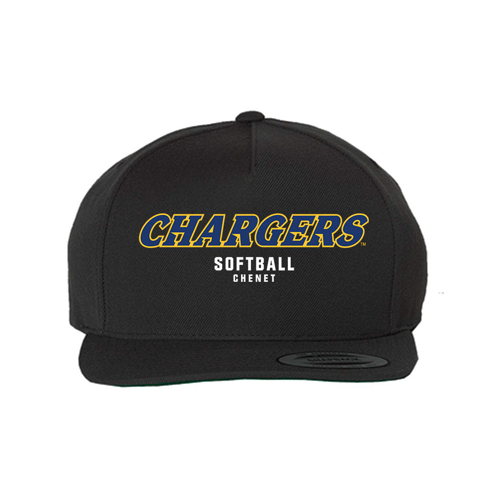 New Haven - NCAA Softball : Bella Chenet - Snapback Hat-0