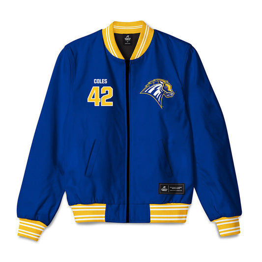 New Haven - NCAA Women's Basketball : Schuyler Coles - Bomber Jacket-0