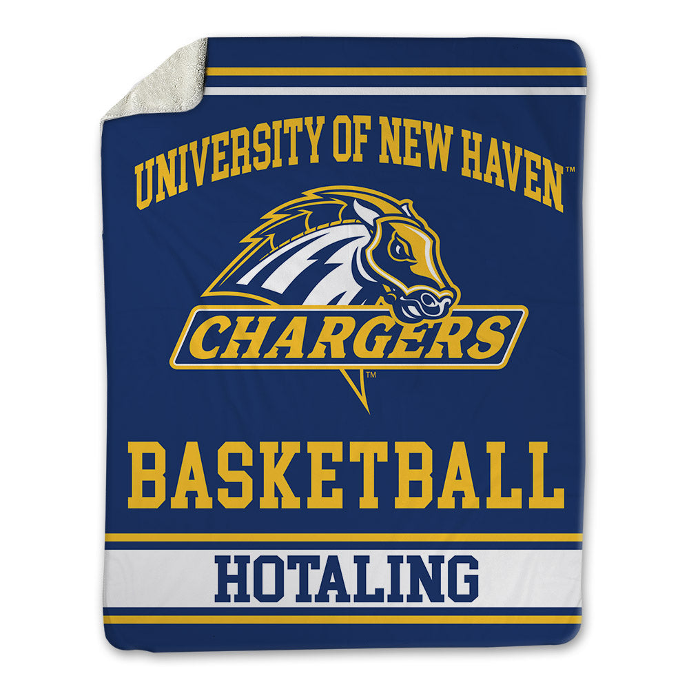 New Haven - NCAA Men's Basketball : Owen Hotaling - Blanket-0