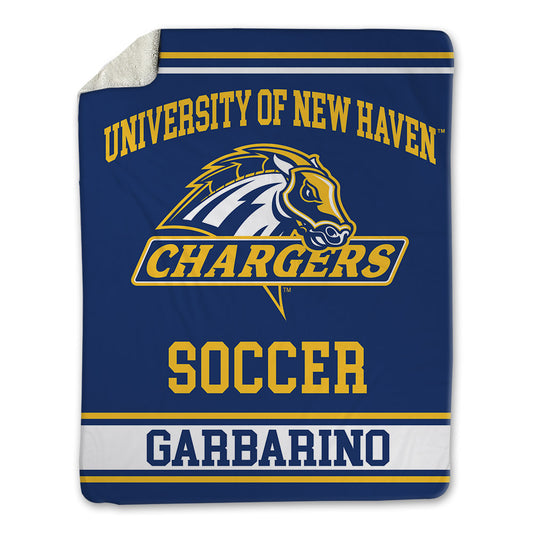 New Haven - NCAA Men's Soccer : Lorenzo Garbarino - Blanket-0