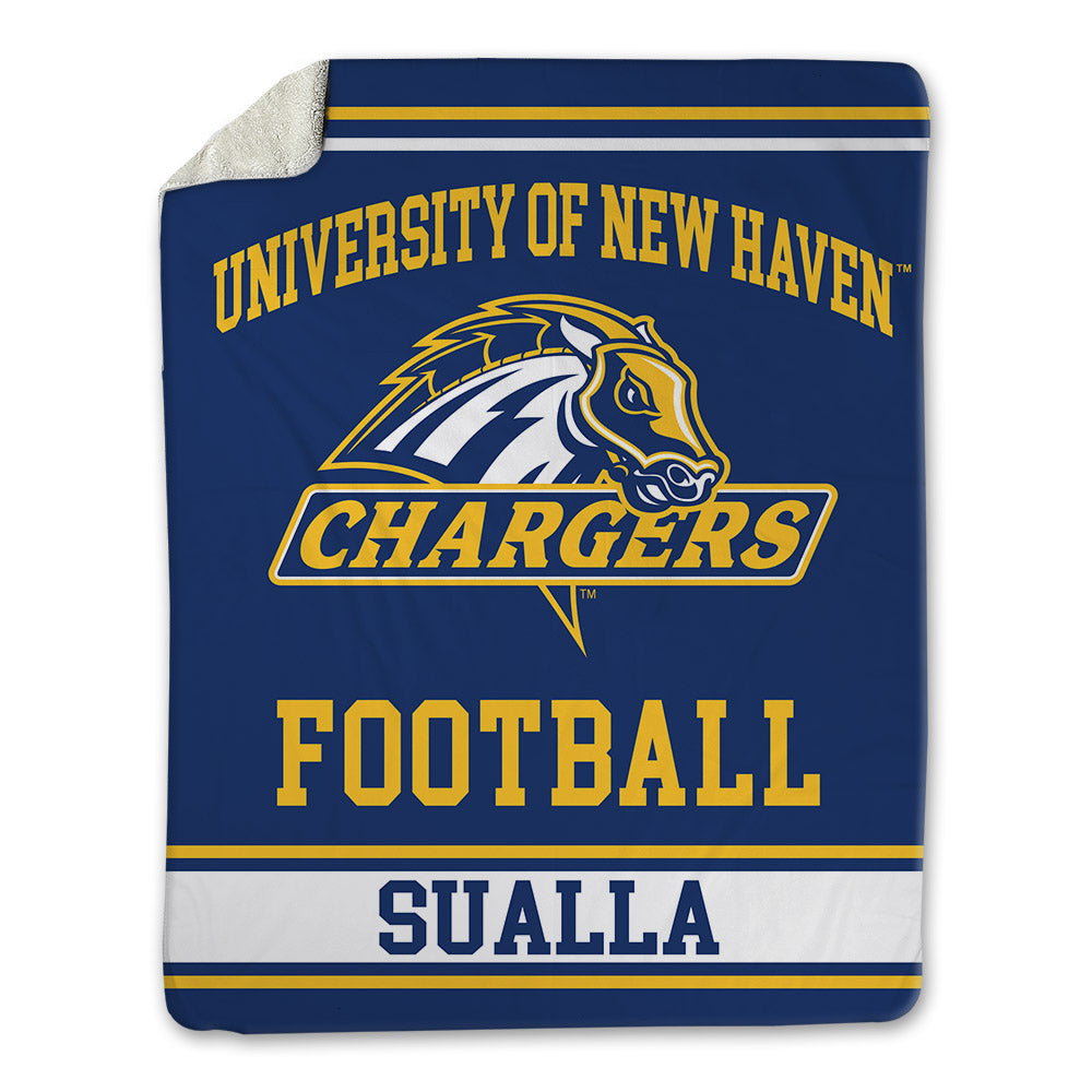 New Haven - NCAA Football : John Sualla - Blanket-0