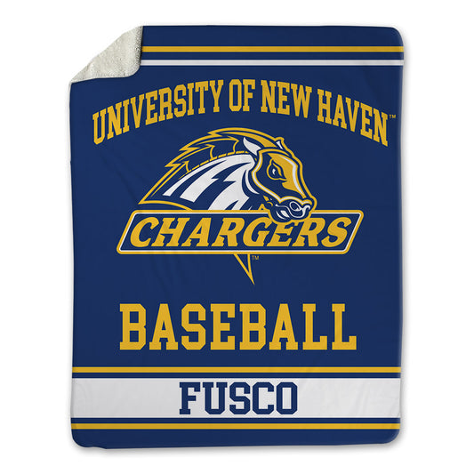 New Haven - NCAA Baseball : Vincent Fusco - Blanket-0