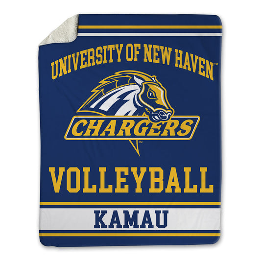 New Haven - NCAA Women's Volleyball : Emma Kamau - Blanket-0