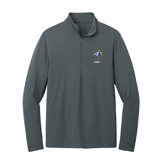 New Haven - NCAA Softball : Jordan Sarka - Lightweight Quarter Zip Jacket-0