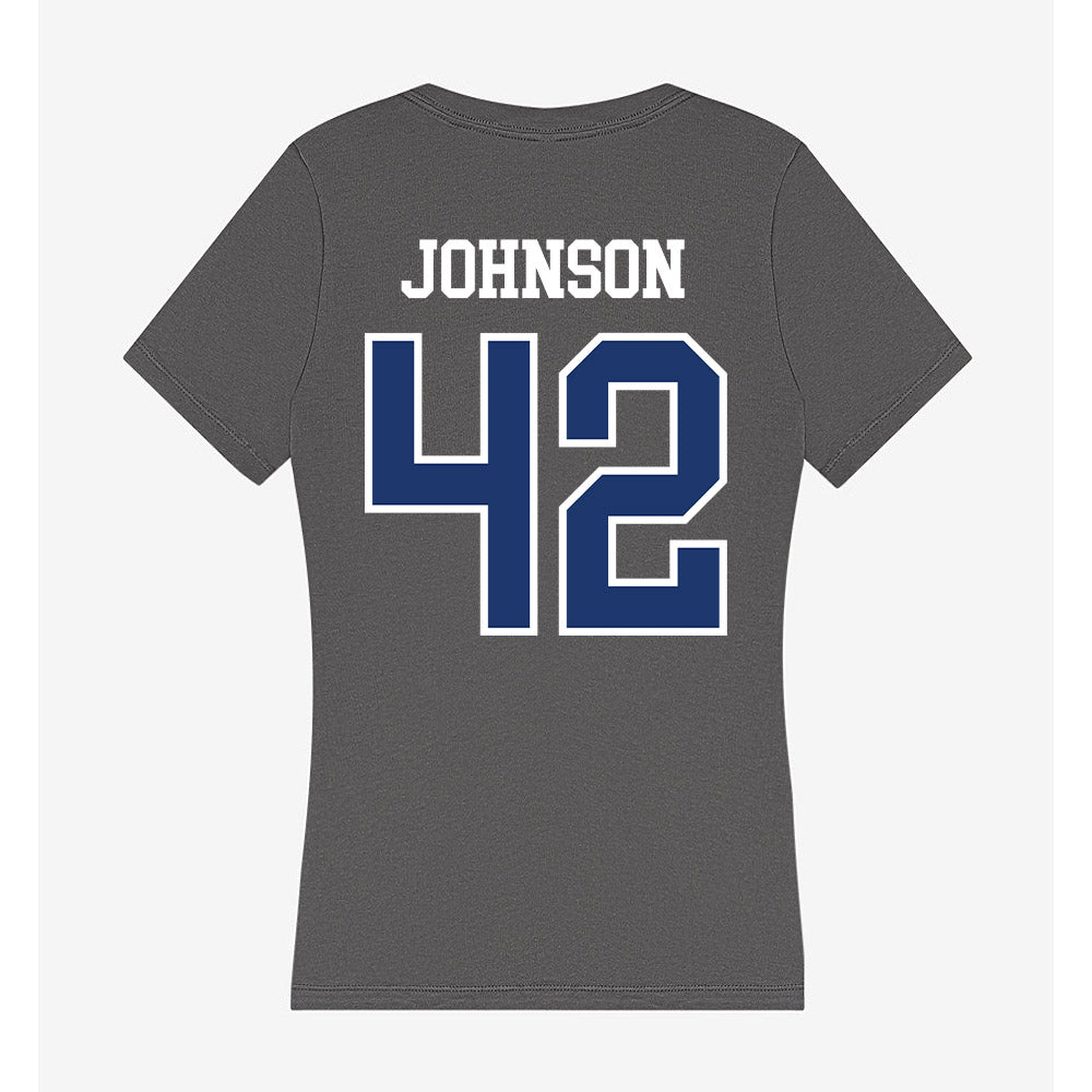 New Haven - NCAA Football : Nehemiah Johnson - Classic Shersey Women's V-Neck T-Shirt-1