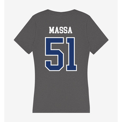 New Haven - NCAA Football : Anthony Massa - Classic Shersey Women's V-Neck T-Shirt-1