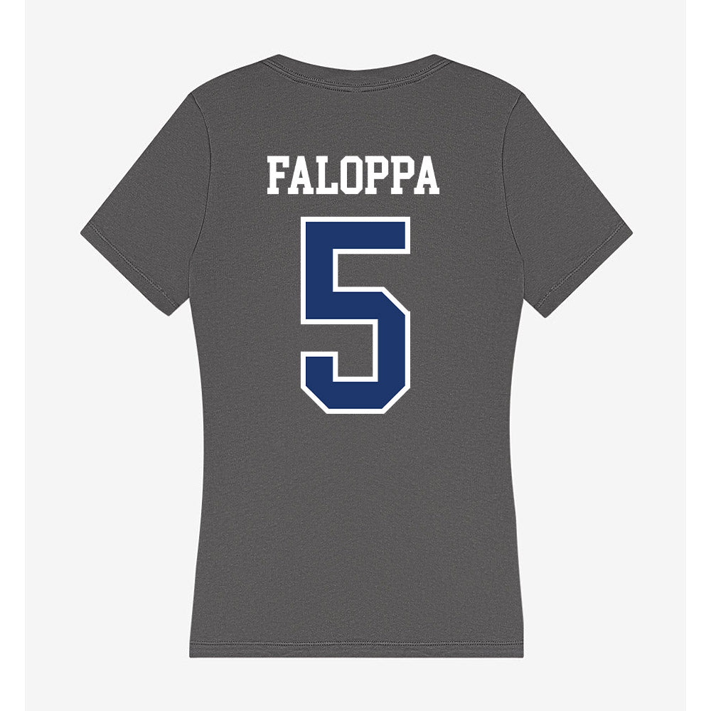 New Haven - NCAA Men's Basketball : Stefano Faloppa - Classic Shersey Women's V-Neck T-Shirt-1