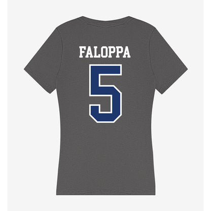 New Haven - NCAA Men's Basketball : Stefano Faloppa - Classic Shersey Women's V-Neck T-Shirt-1