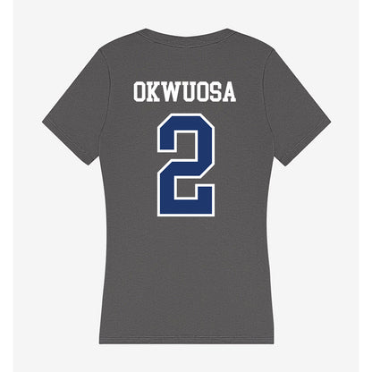 New Haven - NCAA Women's Basketball : Eveani Okwuosa - Classic Shersey Women's V-Neck T-Shirt-1
