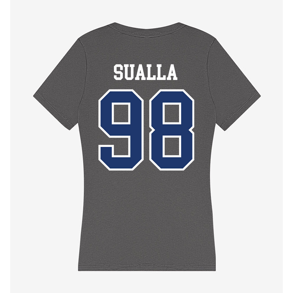 New Haven - NCAA Football : John Sualla - Classic Shersey Women's V-Neck T-Shirt-1
