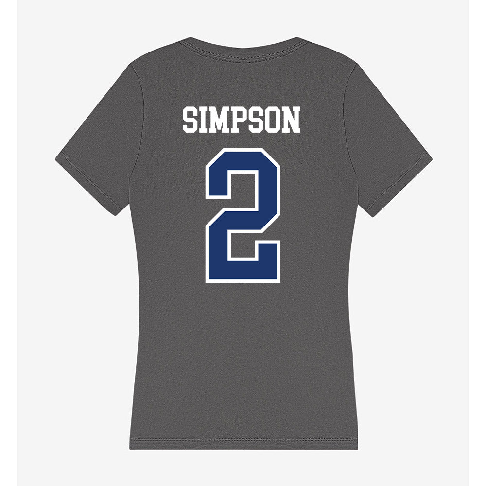 New Haven - NCAA Women's Soccer : Grace Simpson - Classic Shersey Women's V-Neck T-Shirt-1