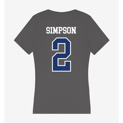 New Haven - NCAA Women's Soccer : Grace Simpson - Classic Shersey Women's V-Neck T-Shirt-1