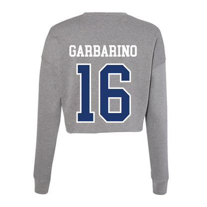New Haven - NCAA Men's Soccer : Lorenzo Garbarino - Classic Shersey Women's Cropped Crew Fleece-1