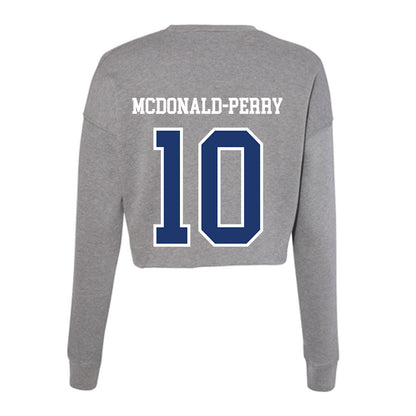 New Haven - NCAA Women's Basketball : Aniya McDonald-Perry - Classic Shersey Women's Cropped Crew Fleece-1