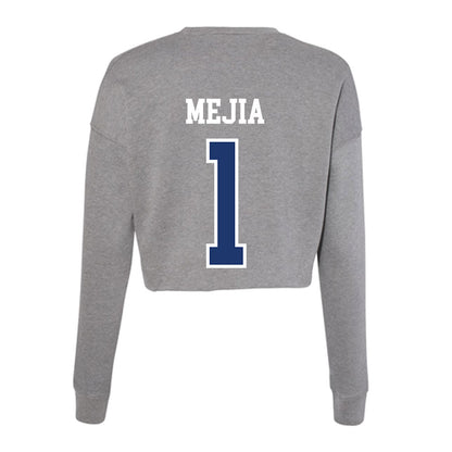 New Haven - NCAA Women's Volleyball : Alejandra Mejia - Classic Shersey Women's Cropped Crew Fleece-1