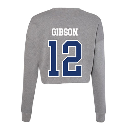 New Haven - NCAA Baseball : Cole Gibson - Classic Shersey Women's Cropped Crew Fleece-1