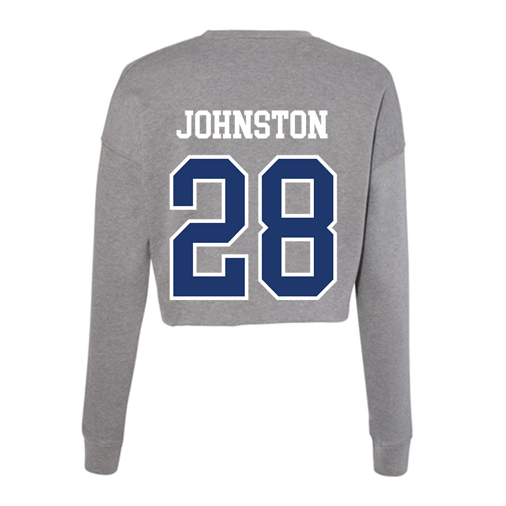 New Haven - NCAA Football : Rowan Johnston - Classic Shersey Women's Cropped Crew Fleece-1