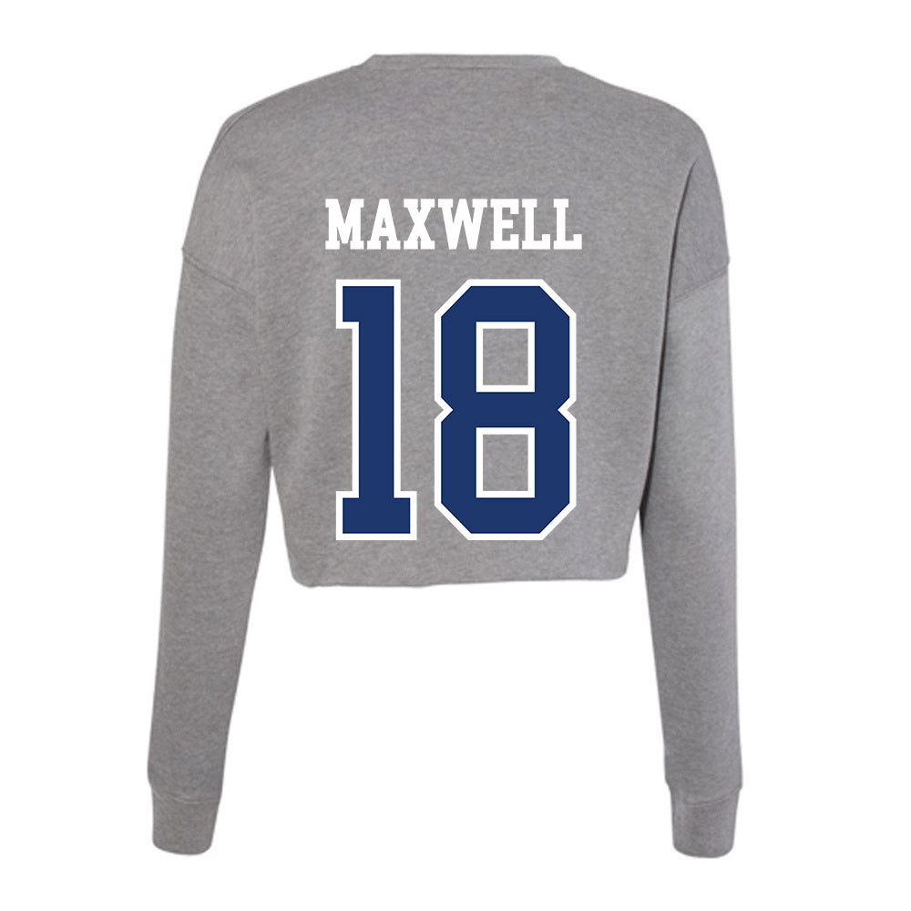New Haven - NCAA Women's Soccer : Madison Maxwell - Classic Shersey Women's Cropped Crew Fleece-1