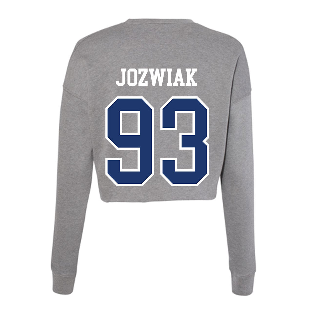 New Haven - NCAA Football : Logan Jozwiak - Classic Shersey Women's Cropped Crew Fleece-1