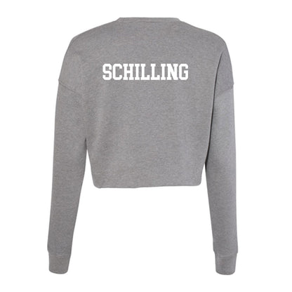 New Haven - NCAA Women's Track & Field : Angelina Schilling - Classic Shersey Women's Cropped Crew Fleece-1