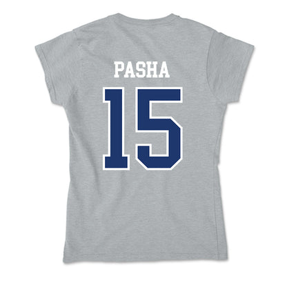 New Haven - NCAA Men's Basketball : Andre Pasha - Classic Shersey Soft Style Women’s T-Shirt-1