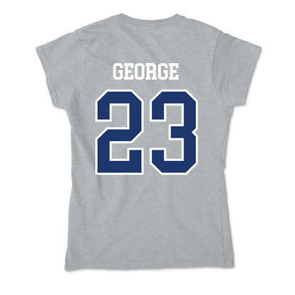 New Haven - NCAA Men's Basketball : Najimi George - Classic Shersey Soft Style Women’s T-Shirt-1