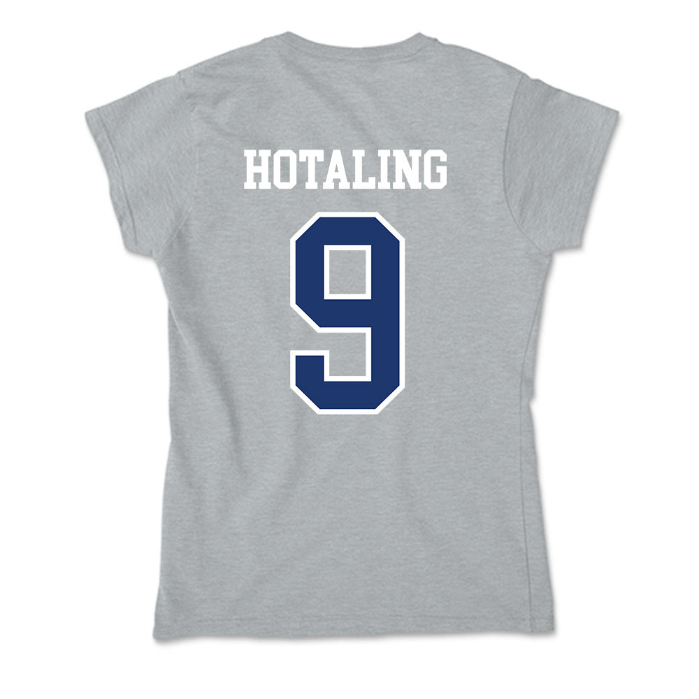 New Haven - NCAA Men's Basketball : Owen Hotaling - Classic Shersey Soft Style Women’s T-Shirt-1